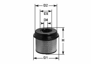 CLEAN FILTERS Ilmansuodatin MA 791